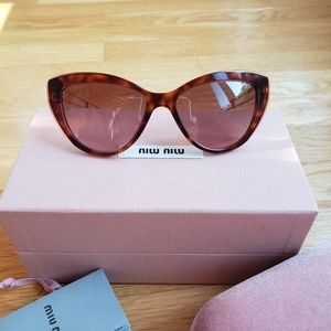 Miu Miu Classic Cat Eye Sunglasses